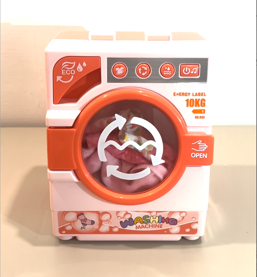 👕多功能二合一玩具洗衣機(+晾衫架及配件)